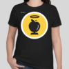 The Virtuous Teacher t-shirt features the Virtuous Teach logo on the front of the shirt. The classic word Virtuous Teacher appears on the back of the t-shirt.